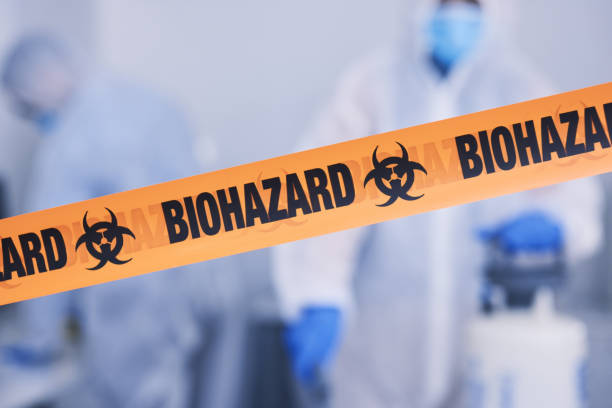Professional Biohazard technician working in Cecil, WI